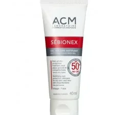 ACM SEBIONEX SPF 50+ GEL SOLAIRE MATIFIANT 40ML
