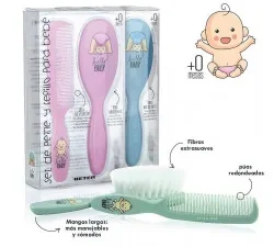 BETER ENSEMBLE PEIGNE ET  BROSSE POUR BEBE R0004
