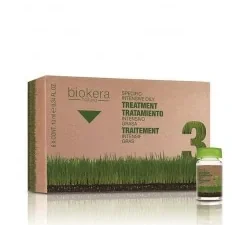BIOKERA TRAITEMENT ANTI CHEVEUX GRAS INTENSIF 6 AMP