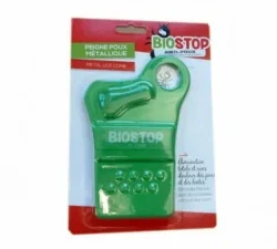 BIOSTOP PEIGNE ANTI POUX ET LENTES METALLIQUE
