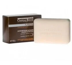 Chateau rouge men savon nettoyant de rasage peaux noires, mates et metissees 100g
