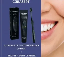 CURASEPT DENTIFRICE BLACK LUXURY 75ML
