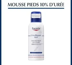 EUCERIN Urea Repair Plus Mousse Pieds 10% d'Uree 150ml