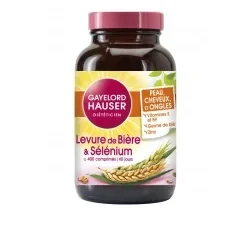 GAYELORD HAUSER LEVURE DE BIERE ET SELENIUM 400 COMPRIMES