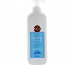 GIFRER GEL LAVANT 2 EN 1 CORPS ET CHEVEUX 500 ML