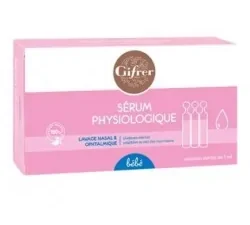 GIFRER SERUM PHYSIOLOGICA BTE X 12 UNIDOSES 5 ML