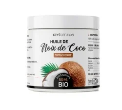 GPH Diffusion  HUILE DE COCO BIO 500ML