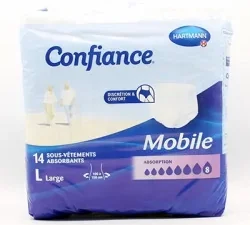 HARTMANN CONFIANCE MOBILE 8GT TAILLE L/NUIT (T 46-52) X14 - 915723