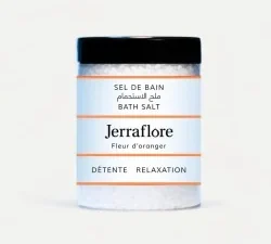 JERRAFLORE SEL DE BAIN FLEUR D'ORANGER 400g