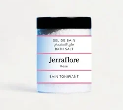 JERRAFLORE SEL DE BAIN ROSE 400g
