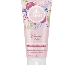 LAINO GEL DOUCHE HYDRATANT A LA PULPE DE PECHE BLANCHE 200ML
