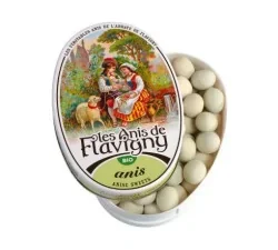 LES ANIS DE FLAVIGNY BOITE DE BONBONS A L'ANIS
