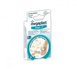 MEGAPLAST PANSEMENT POUR COR + DISQUES CORICIDES BOITE 24 - 112790