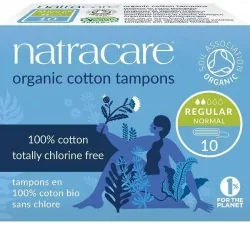 Natracare TAMPON NORMAL SANS APPLICATEUR 10U