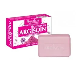 NATURE SOIN ARGISOIN SAVON DOUX A L’ARGILE ROSE 125g