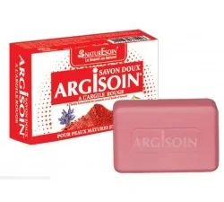 NATURE SOIN  ARGISOIN SAVON DOUX A L’ARGILE ROUGE 125g