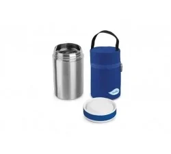 NUVITA BOITE THERMIQUE ALIMENTAIRE EN ACIER INOXYDABLE AVEC 500 ML SAC DE TRANSPORT -1474