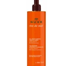 NUXE REVE DE MIEL GEL LAVANT SURGRAS VISAGE ET CORPS 400ml Peaux Seches Et Sensibles