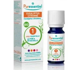 PURESSENTIEL HUILE ESSENTIELLE EUCALYPTUS CITRONNE BIO 10ML