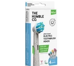 THE HUMBLE TETE DE BROSSE A DENTS ECOLOGIQUE A BASE DE PLANTES COMPATIBLE ORALE B / PACK DE 4