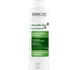 VICHY DERCOS SHAMPOOING TRAITANT ANTI-PELLICULAIRE 200ml Cheveux Gras