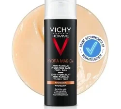 VICHY HOMME HYDRA MAG C 50ml Soin Hydratant Anti-Fatigue