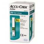 ACCU-CHEK ACTIVE BANDELETTES /25