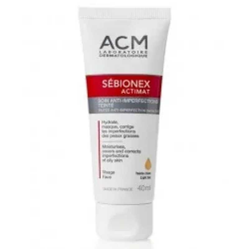 ACM SEBIONEX ACTIMAT TEINTE CLAIRE 40ML