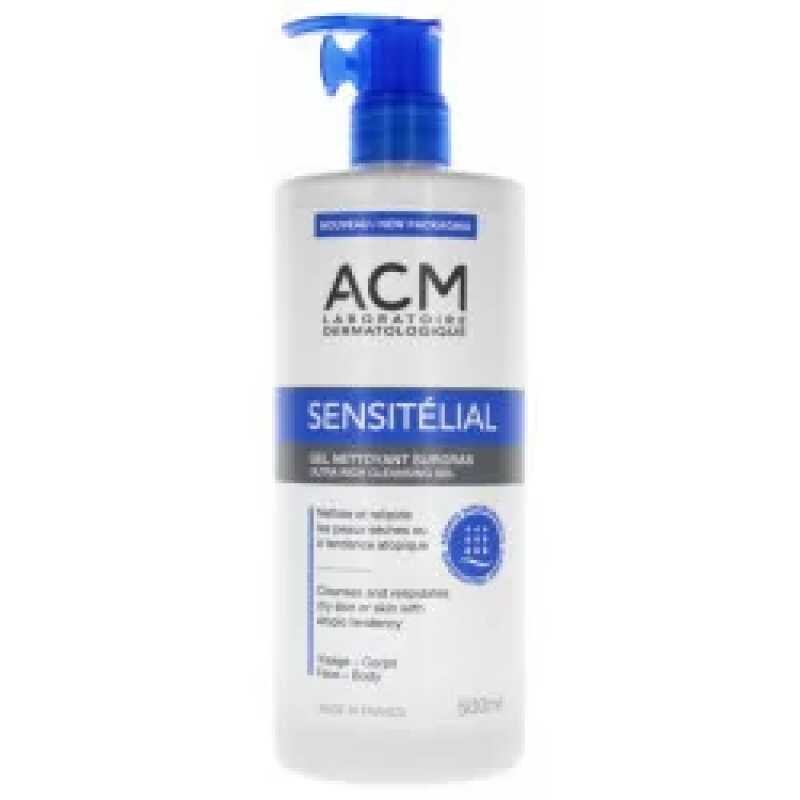 ACM SENSITELIAL GEL NETTOYANT SURGRAS 500ML