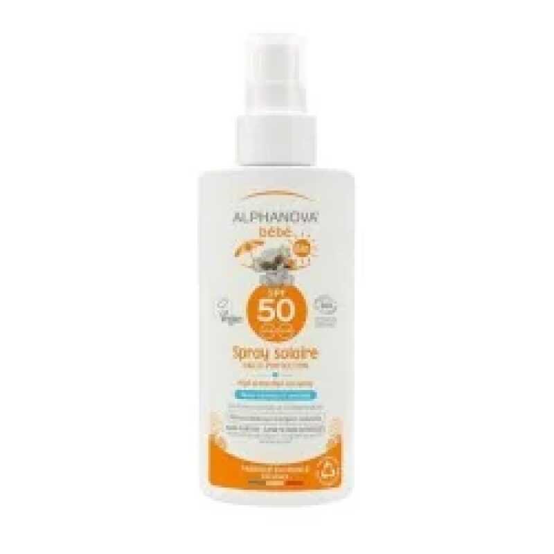 ALPHANOVA  SPRAY SOLAIRE BEBE SPF50 BIO 125g