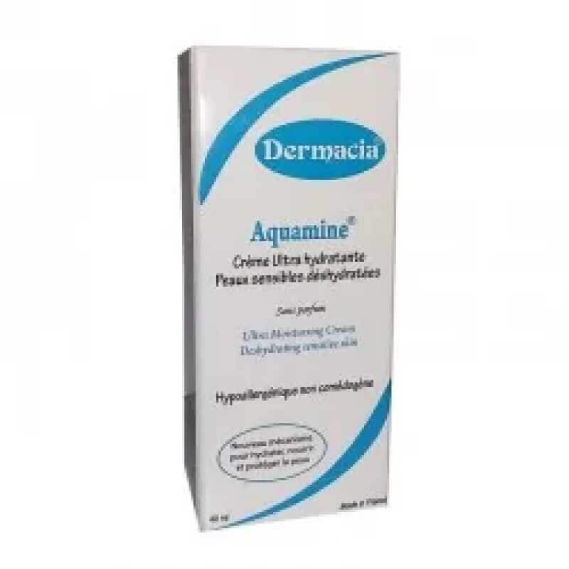 Aquamine dermacia creme ultra hydratante peaux sensibles sans parfum (40 ml)