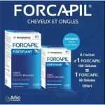 Arkopharma Forcapil Cheveux et Ongles 180 Gelules + 60 Gelules Offert