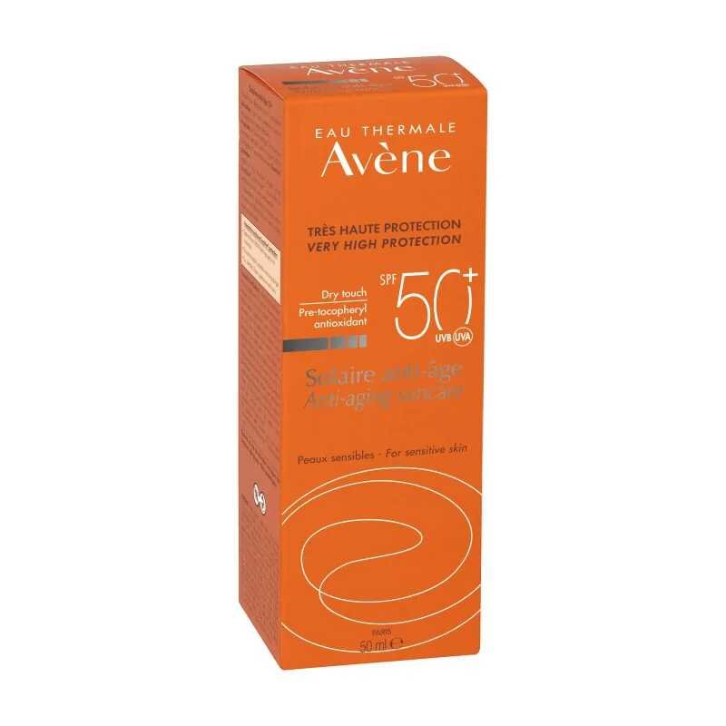 AVENE SOLAIRE ANTI-ÂGE TRÈS HAUTE PROTECTION SOLAIRE SPF 50+