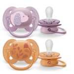 AVENT SUCETTE SOFT 6-18M GIRL SCF091/18