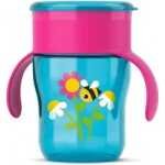AVENT TASSE D'APPRENTISSAGE 9 MOIS + 260ML Rose SCF782
