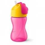 AVENT TASSES A PAILLE 300 ML / 10OZ 12M+ ROSE - SCF798/02