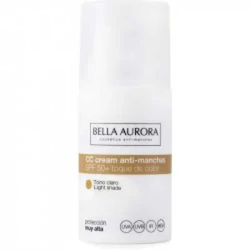 Bella Aurora CC creme anti-taches SPF50 Teinte Claire 30ml