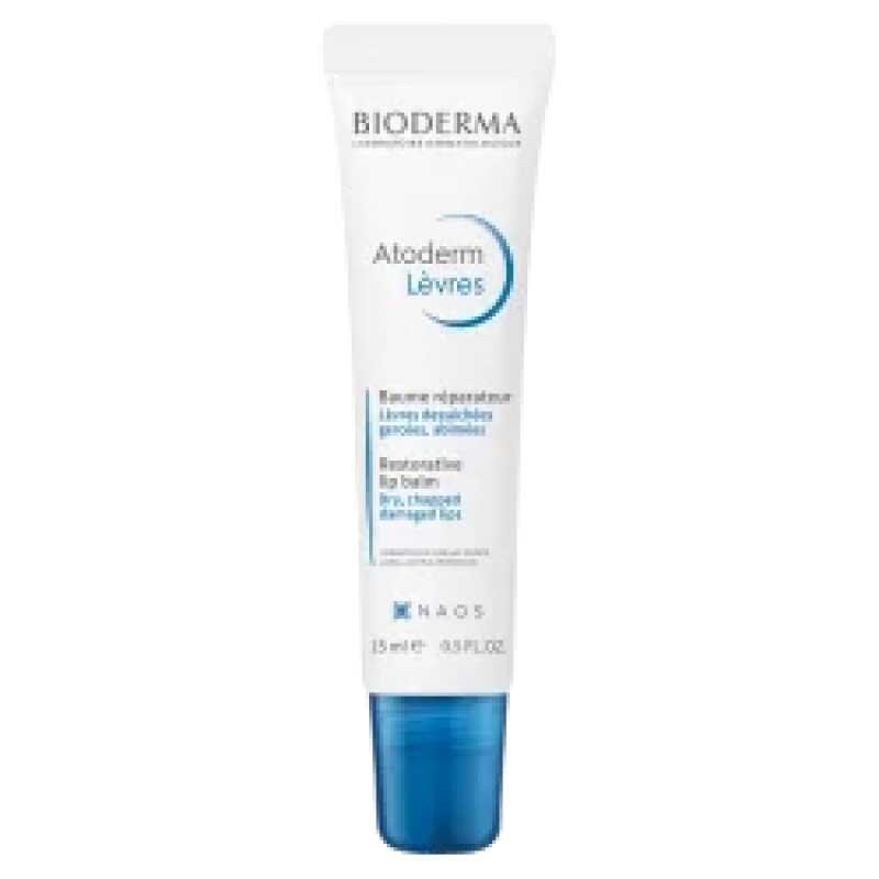 BIODERMA ATODERM BAUME LEVRES 15ml Nourrit Et Apaise Les Levres Gercees