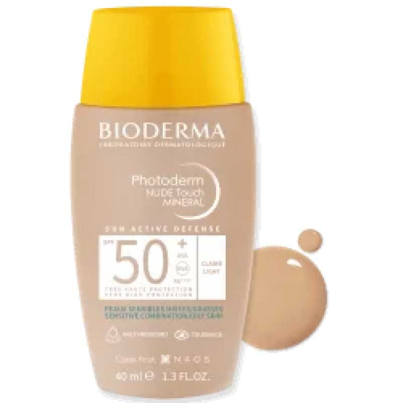 bioderma Photoderm NUDE Touch SPF 50+ Teinte Claire