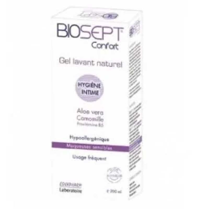 BIOSEPT 7.5 GEL NETTOYANT TRAITANT EXTRA-DOUX A L’ALOE VERA 200 ML