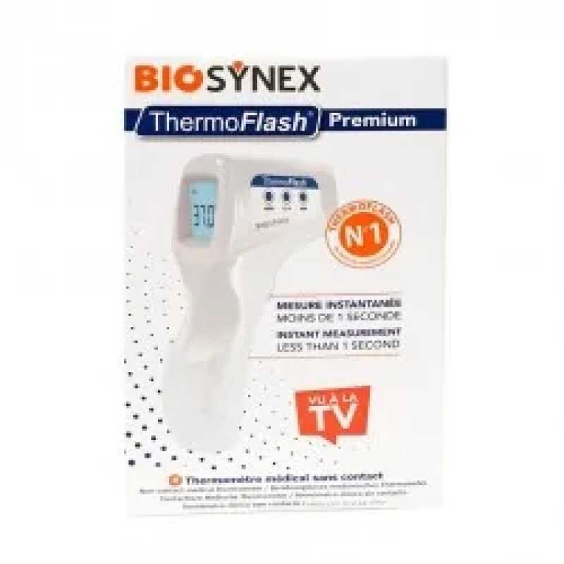 Biosynex Thermometre sans contact Thermoflash Premium