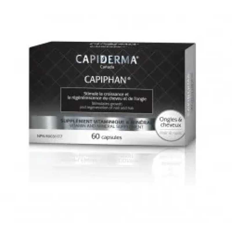 CAPIDERMA CAPIPHAN ONGLES ET CHEVEUX 60 GELULES