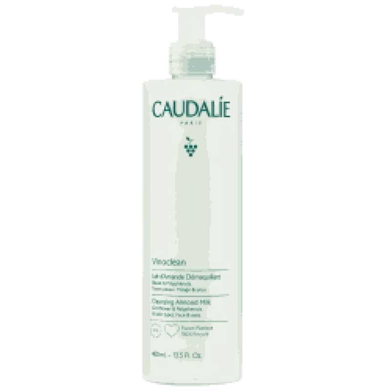 CAUDALIE VINOCLEAN LAIT D'AMANDE DEMAQUILLANT TOUS TYPES DE PEAUX 400 ML
