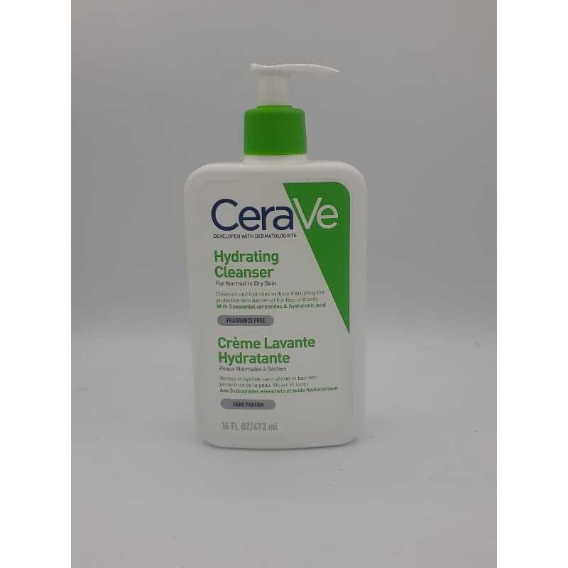 CERAVE – Gel Moussant Nettoyant Peau Normale à Grasse – 473m