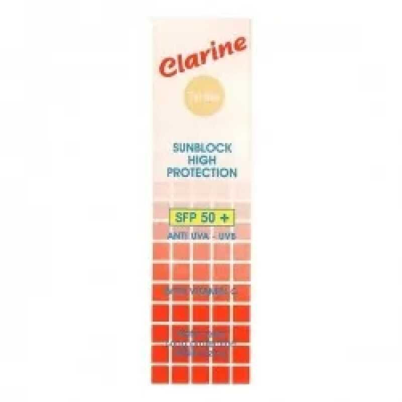 CLARINE ECRAN SOLAIRE IP 50+ TEINTEE