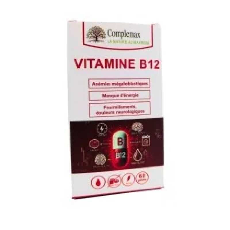 Complemax Vitamine B12 60 Gelules