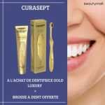 Curasept Dentifrice gold  Luxury 75ml