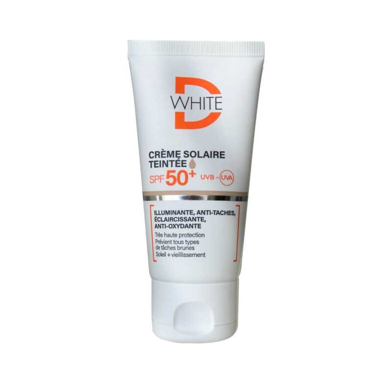 Dwhite Crème Solaire Teintée Spf50+ 50ml CLAIRE