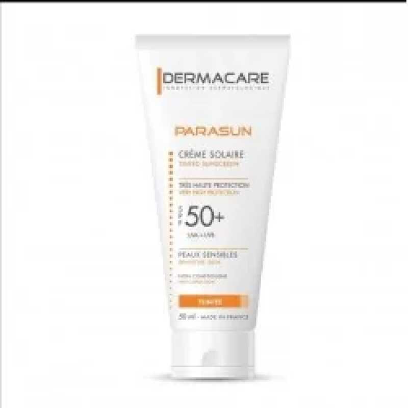 DERMACARE PARASUN Creme Solaire SPF 50+ Teintee 50 ml