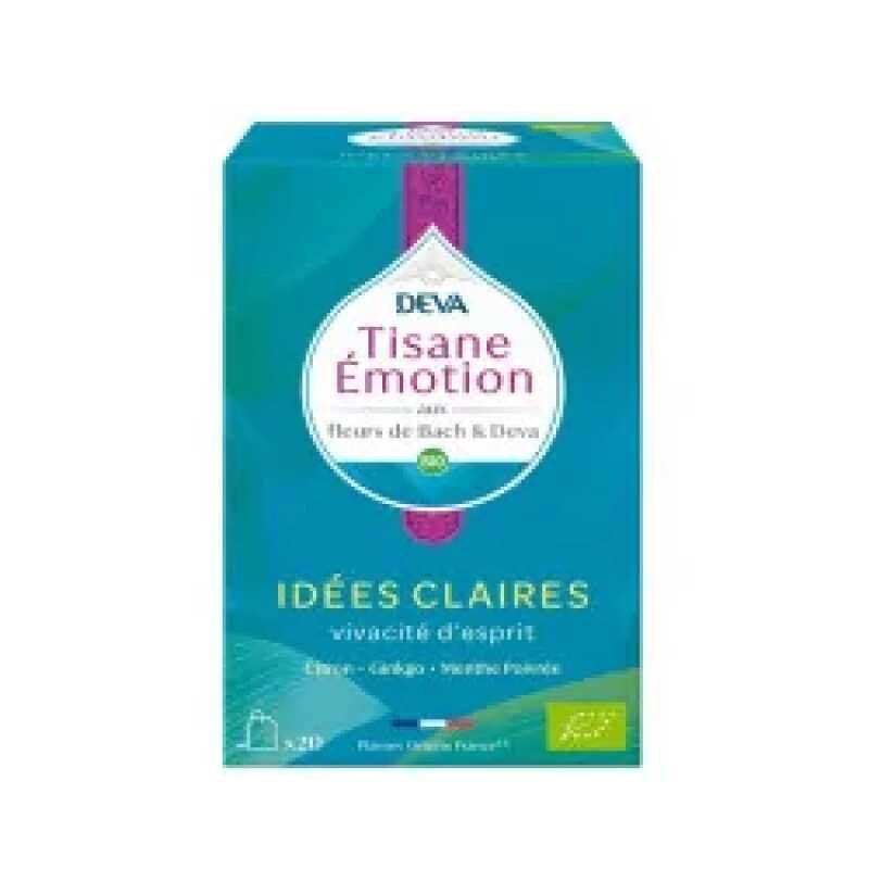 DEVA Tisane Emotion Idees Claires Vivacite D’esprit 20 Sachets